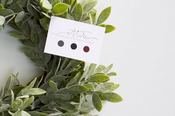 mojito dress code card